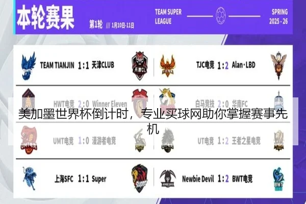 美加墨世界杯倒计时，专业买球网助你掌握赛事先机